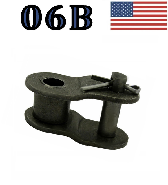 6b Chain 06B-1 ROLLER CHAIN OFFSET LINK *PACK OF 4* SAME DAY SHIPPING – Xilin USA