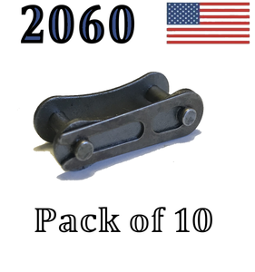 A2060 Connecting Link (10 pack) 2060 Conveyor roller chain 1 1/2" Pitch Master