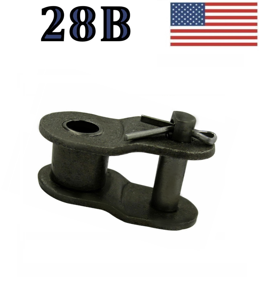 28B-1 ROLLER CHAIN OFFSET LINK *PACK OF 2* SAME DAY SHIPPING – Xilin USA