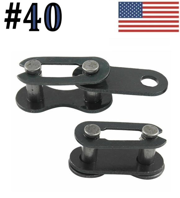 #40 Connecting Master Link for #40 Roller Chain (Pack Of 10)