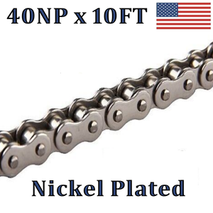 40 Nickel Plated 10 FT