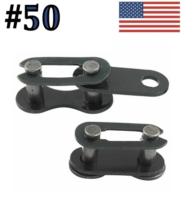 #50 Connecting Master Link for #50 Roller Chain (Pack Of 10)