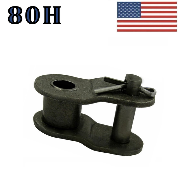 #80H Offset Link (2 pack) for #80 Heavy roller chain 1