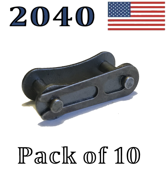A2040 Connecting Master Link (10 pack) for #A2040 Conveyor roller chain 1