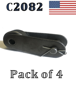 C2082 Offset Link (4 pack) C2082 Conveyor roller chain 2" Pitch OVERSIZED ROLLER