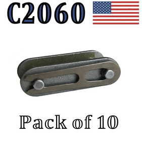 C2060 Connecting Link (10 pack) #C2060 Conveyor roller chain 1 1/2" Pitch Master